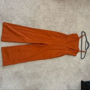 Forever21 Orange Jumpsuit